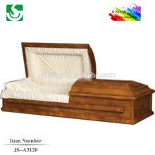 chinese manufacturer sold walnut wholesale wood casket